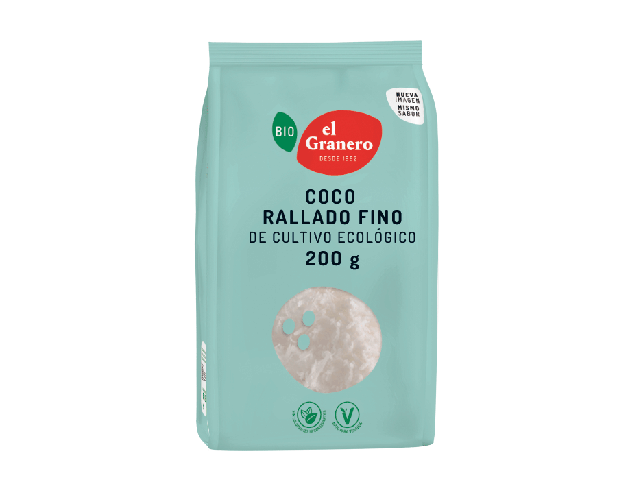 Coco Rallado Bio, 200 g
