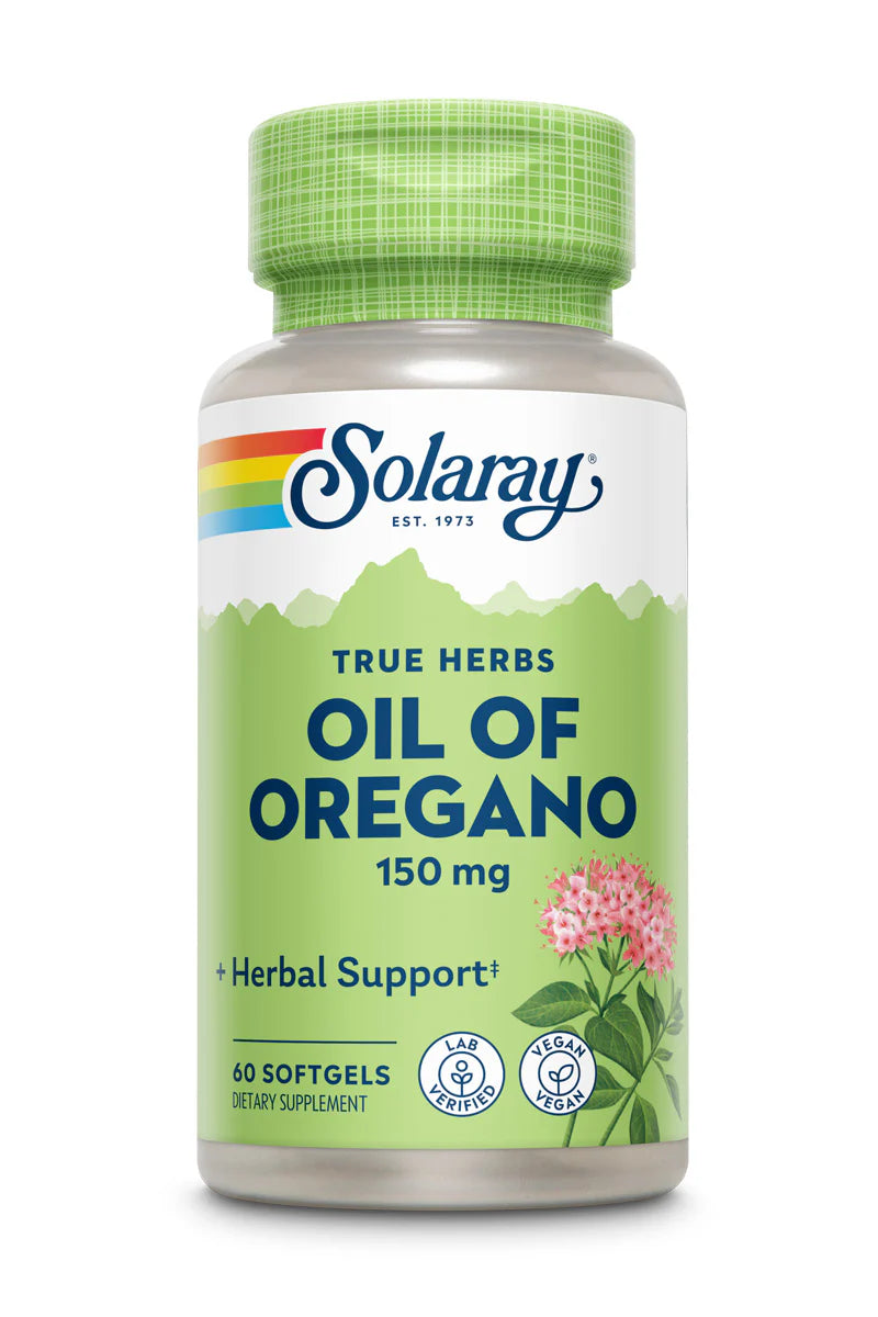 Aceite de Oregano 150mg. 60veg caps.