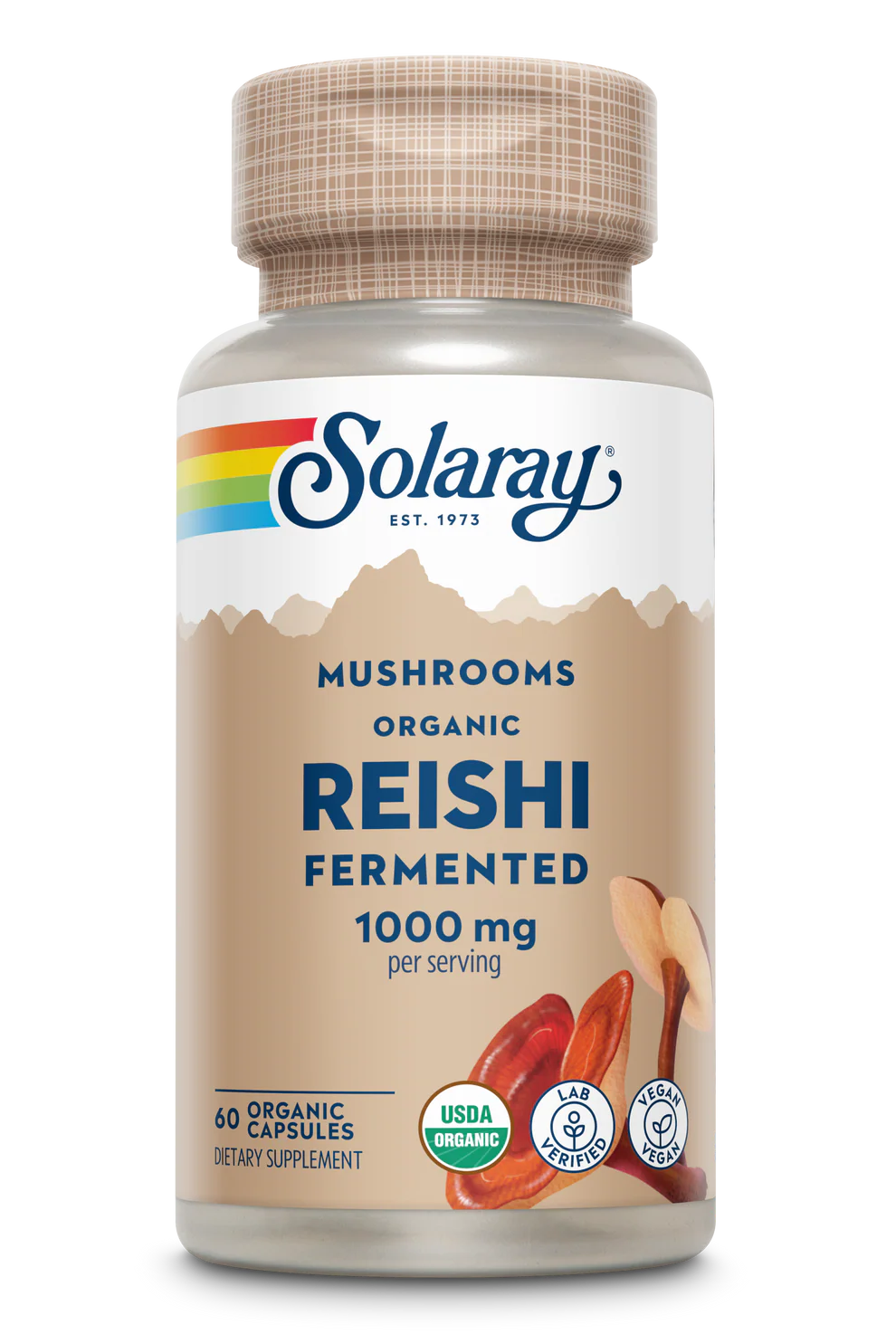 Reishi Fermentado 1000mg. 60caps.