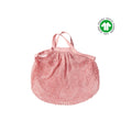 Bolsa de Malla de Algodón Orgánico Rosa Nude