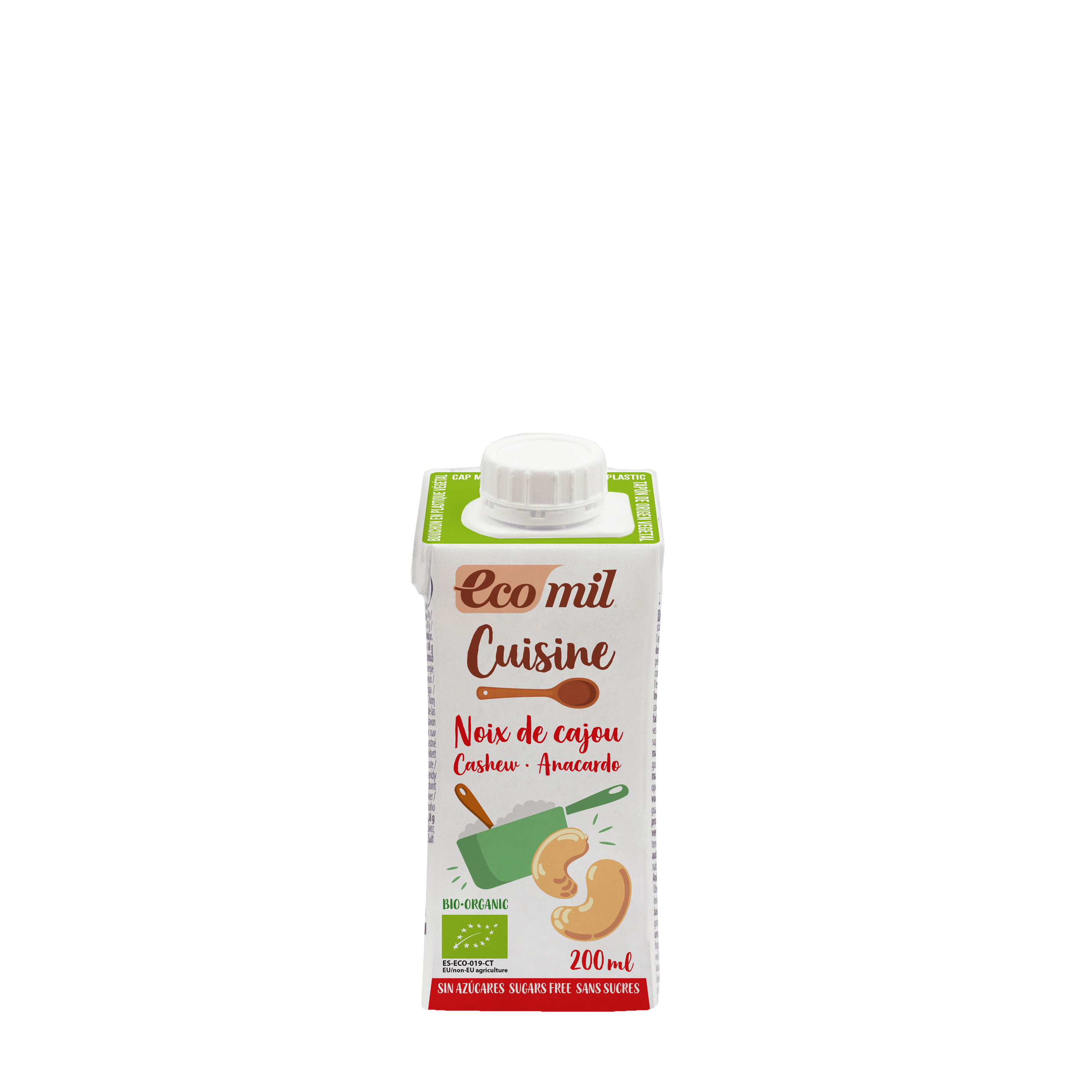 Ecomil Cuisine Anacardos Bio 200ml.