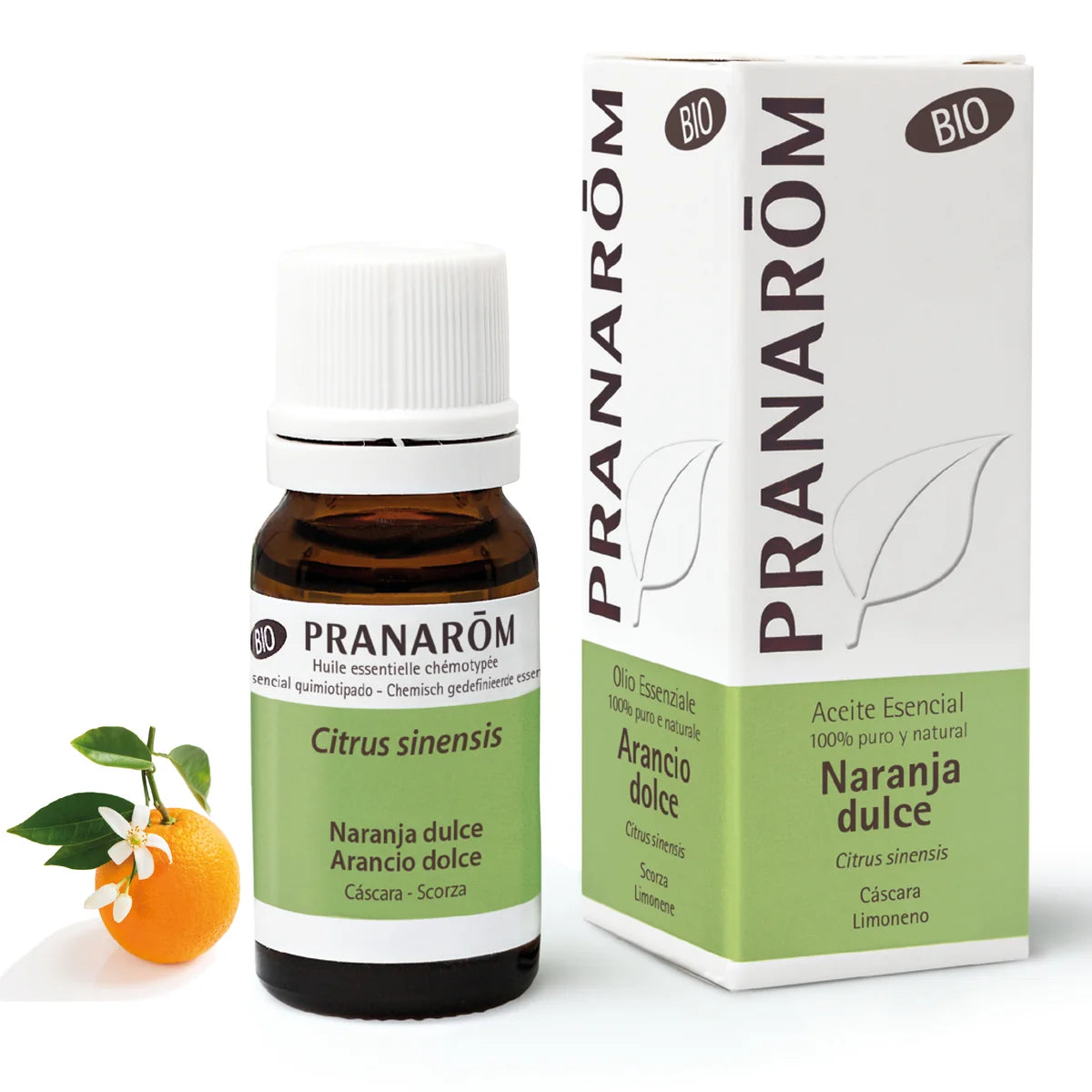 Aceite Esencial de Naranja Dulce Cascara 10ml- Bio