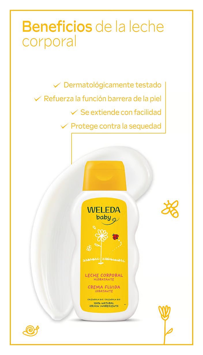 Leche Corporal de Caléndula 200ml