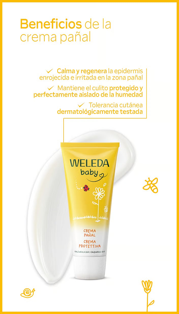 Crema Pañal de Caléndula para Bebe 75ml