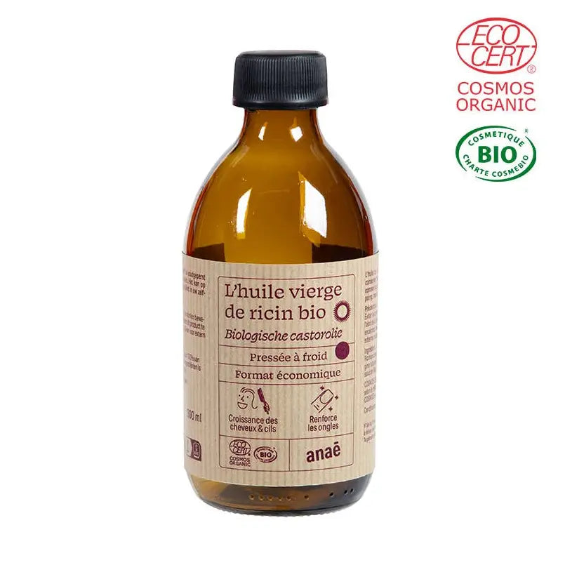 Aceite de ricino bio 300 ml - Anaé