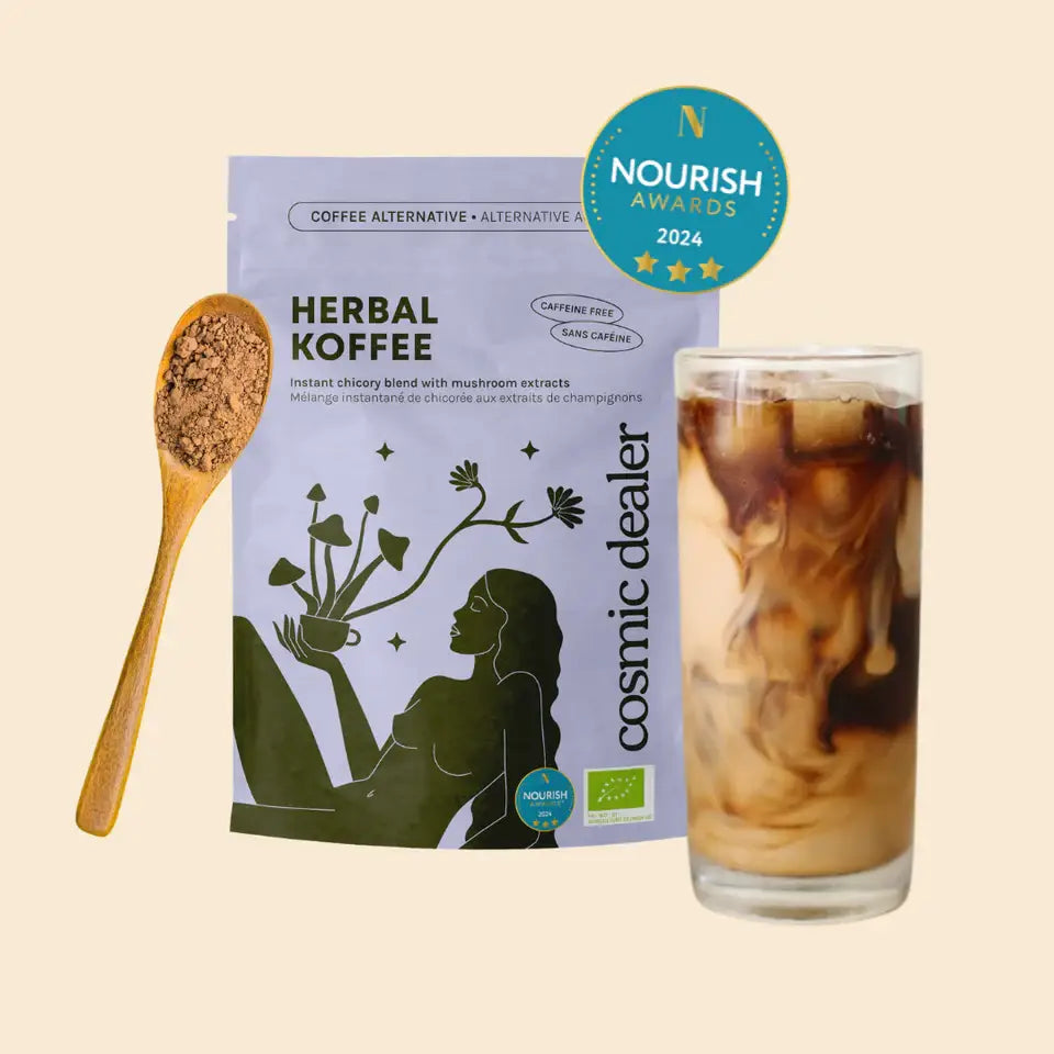 Herbal Koffee: Alternativa de café con adaptógenos y hongos