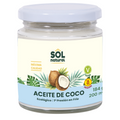 Aceite de coco virgen extra bio pequeño 200ml