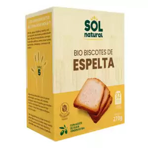 Biscotes de Espelta en Caja Bio