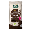 Tortas de arroz bañadas con chocolate dark bio 100gr.