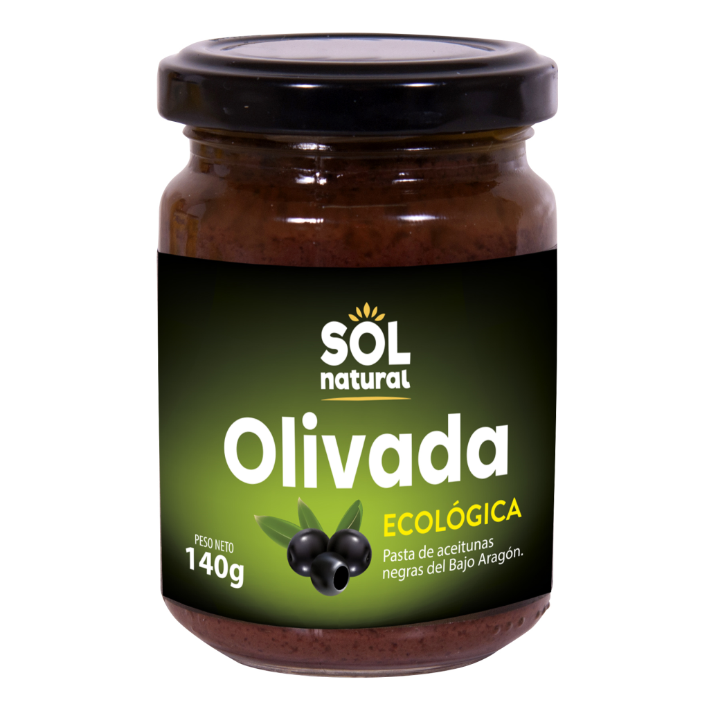 Olivada negra bajo aragón bio 140gr.