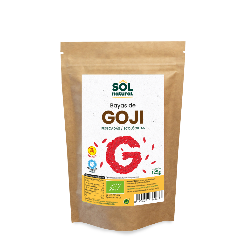 Bayas de Goji Bio 125 gr.