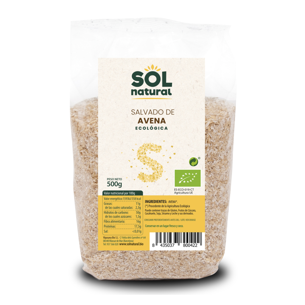 Salvado de Avena Bio