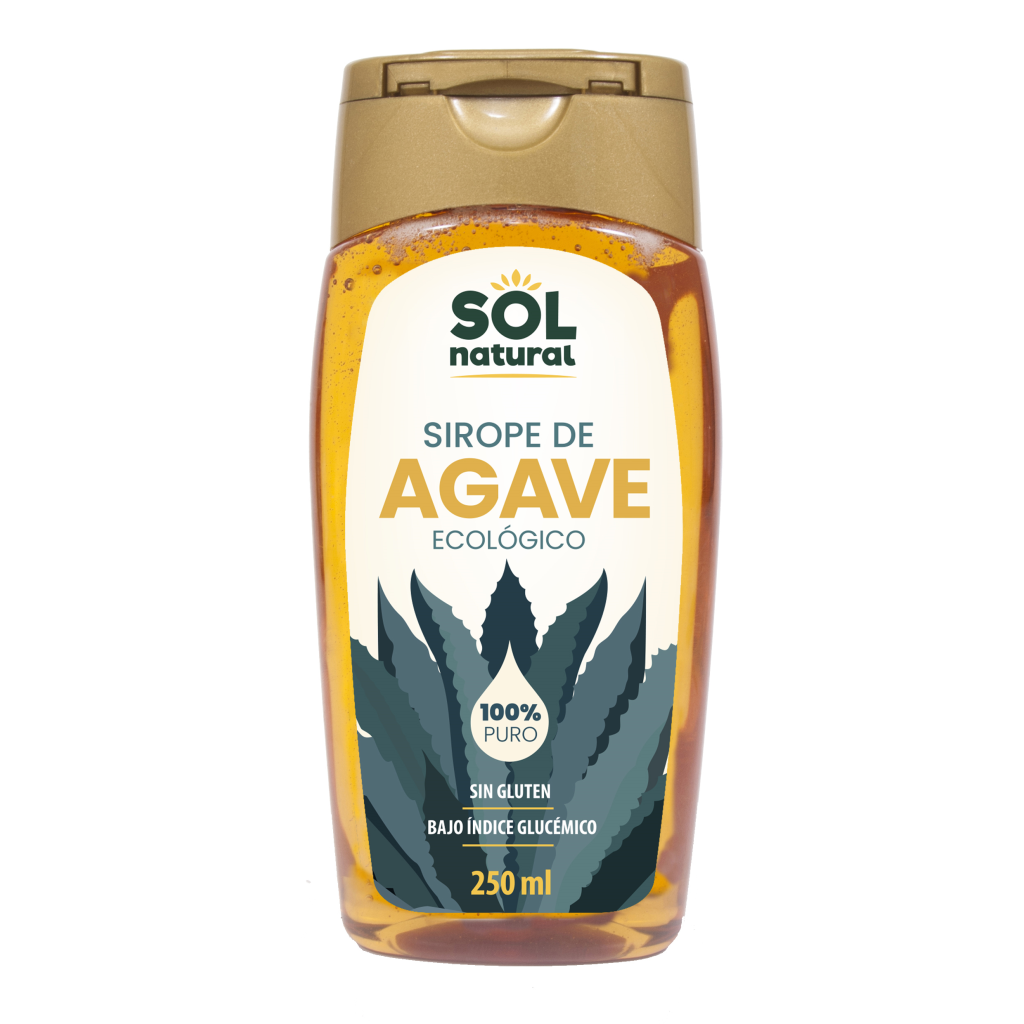 Sirope de Agave Pequeño Bio 250ml.