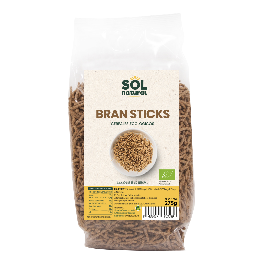 Bran Sticks con Salvado Bio