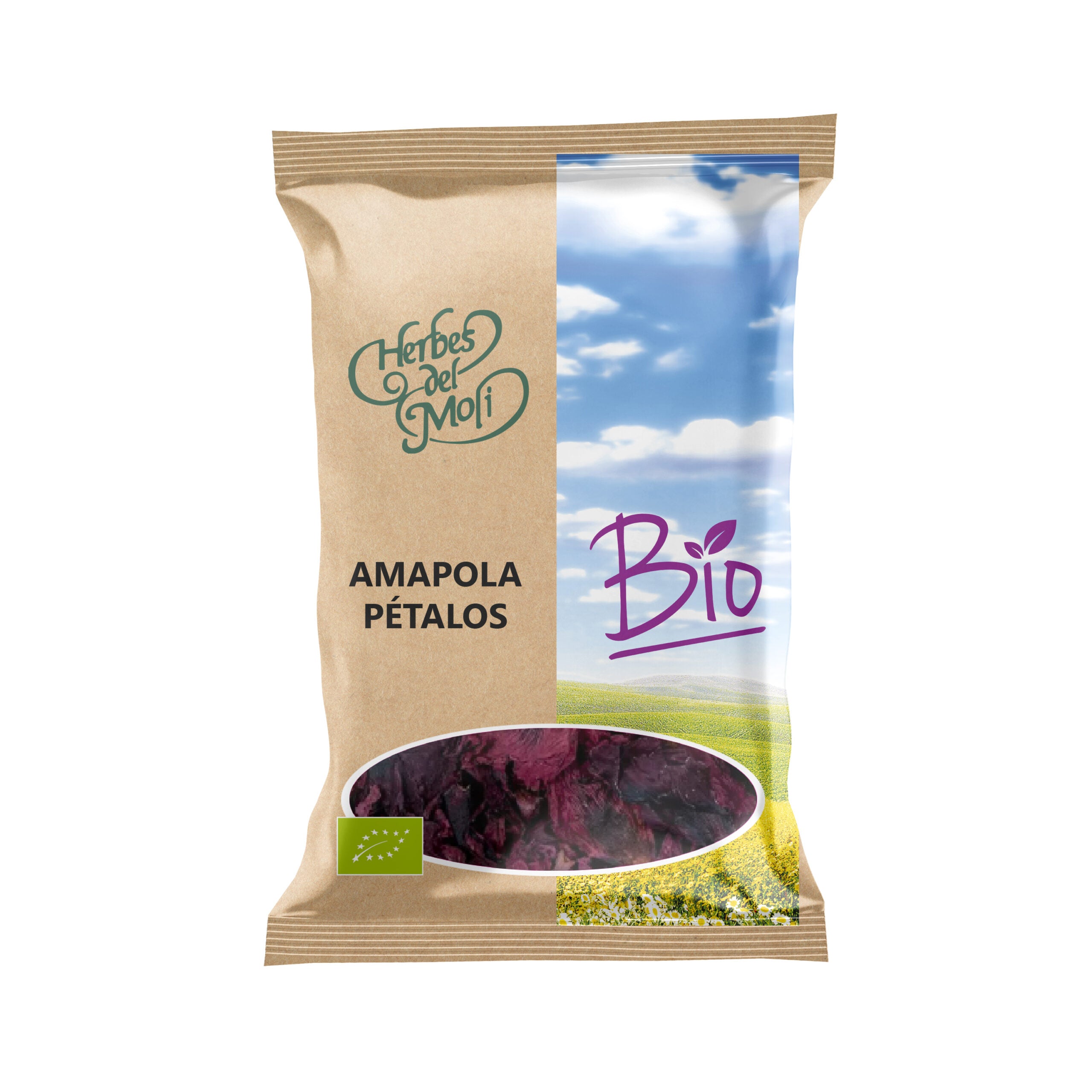 Amapola pétalos ecológica 20 gr.
