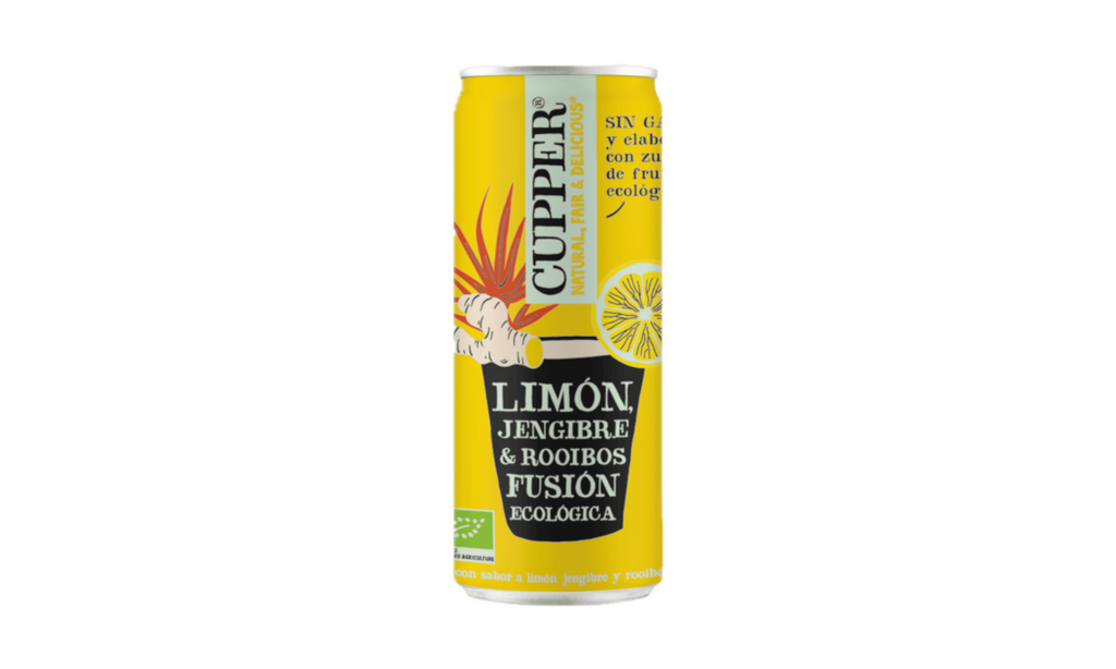 Bebida de Jengibre, Limon y Rooibos