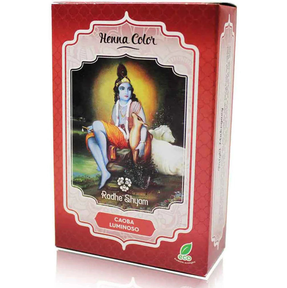 Henna Caoba Luminoso Natural en Polvo - Tinte Vegetal 100g