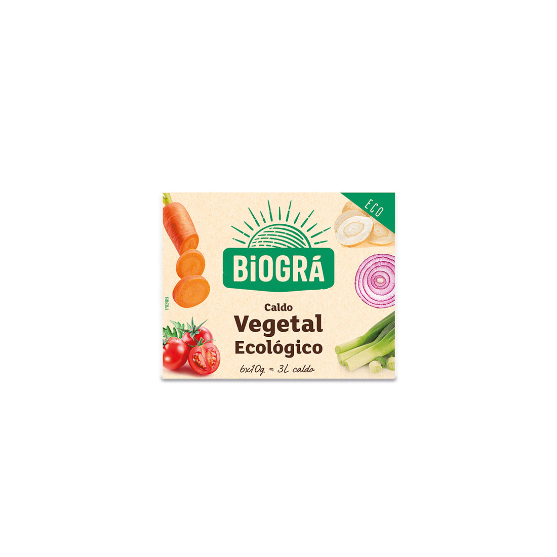 Caldo Vegetal - Cubitos 60gr.