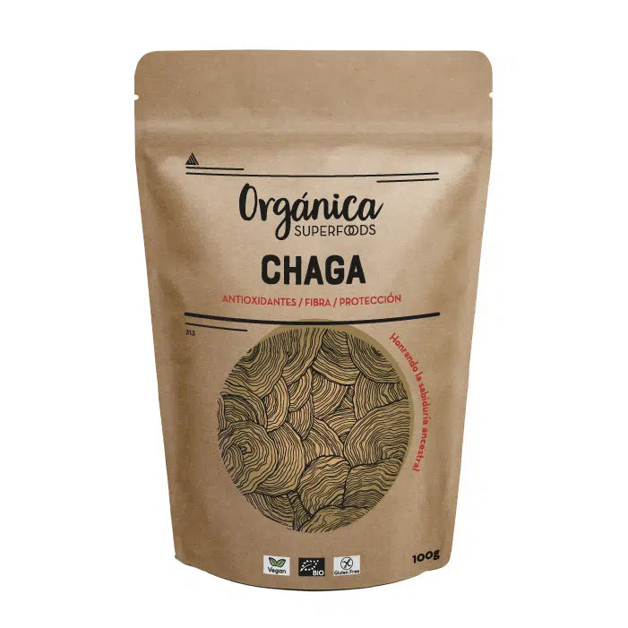 Chaga en Polvo Ecológico 100gr.