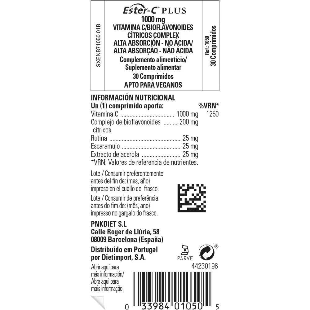 Ester-C® Plus - Vitamina C patentada 1000mg