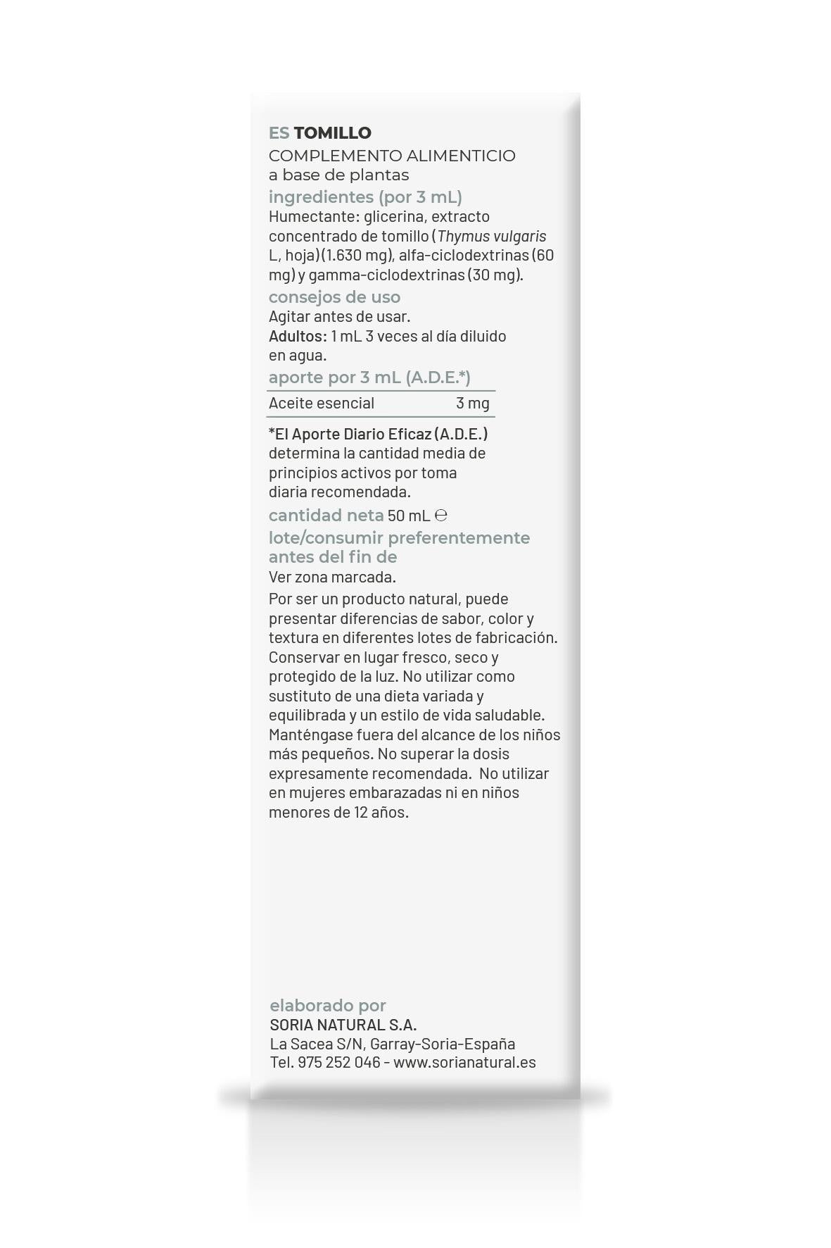 Tomillo Extracto