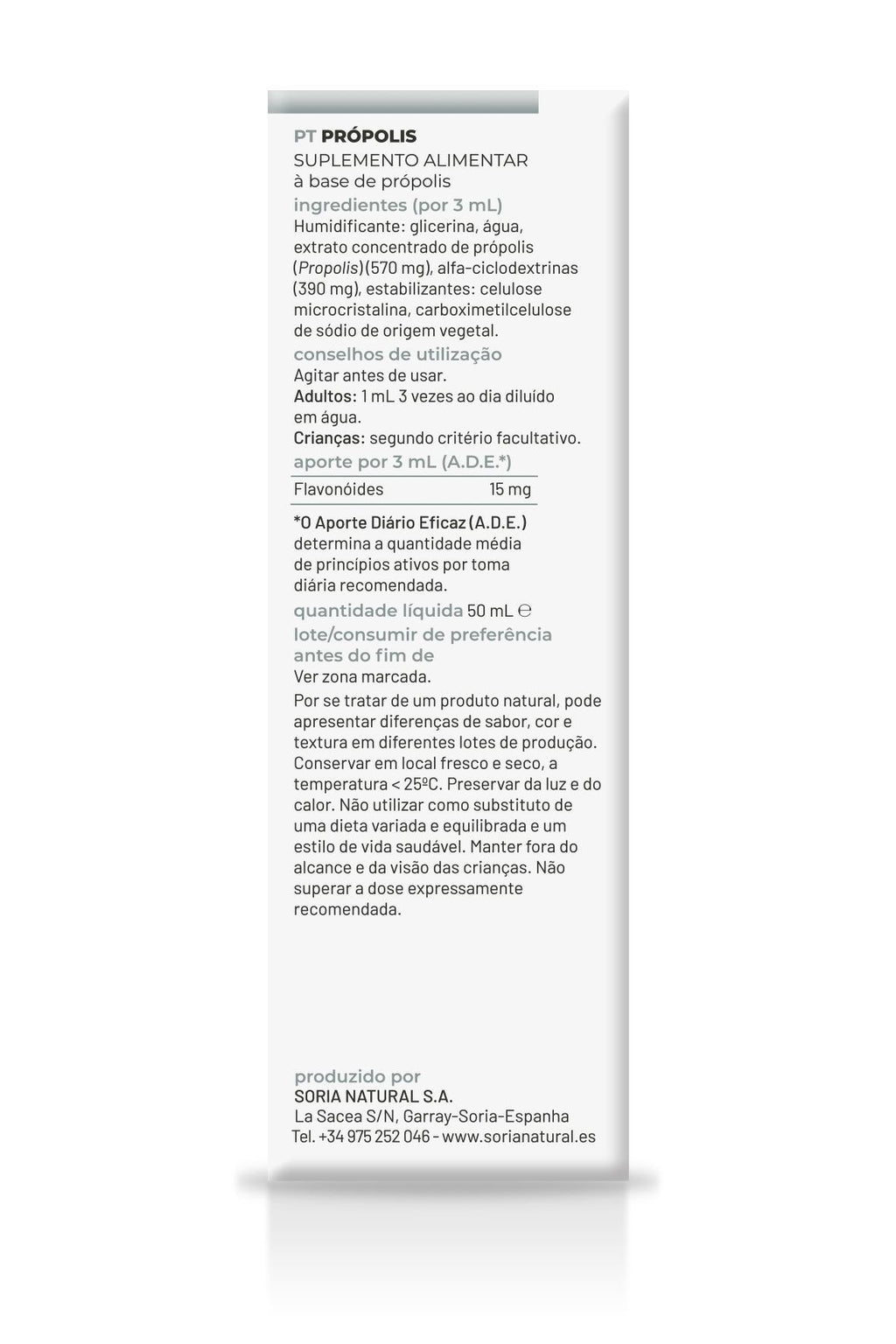 Extracto de propoleo