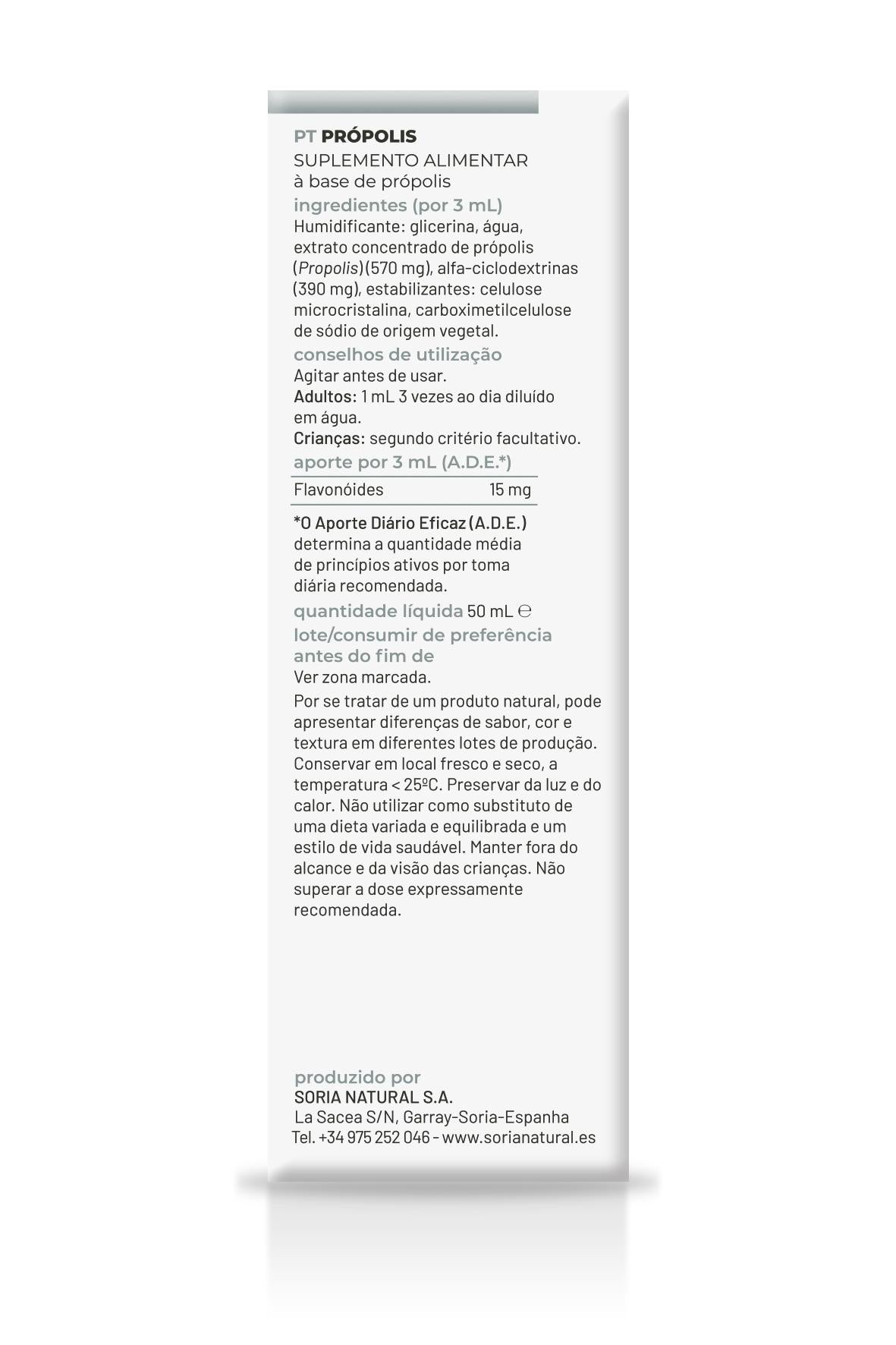 Extracto de propoleo