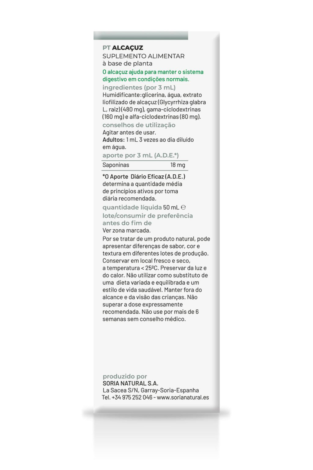 Regaliz Extracto