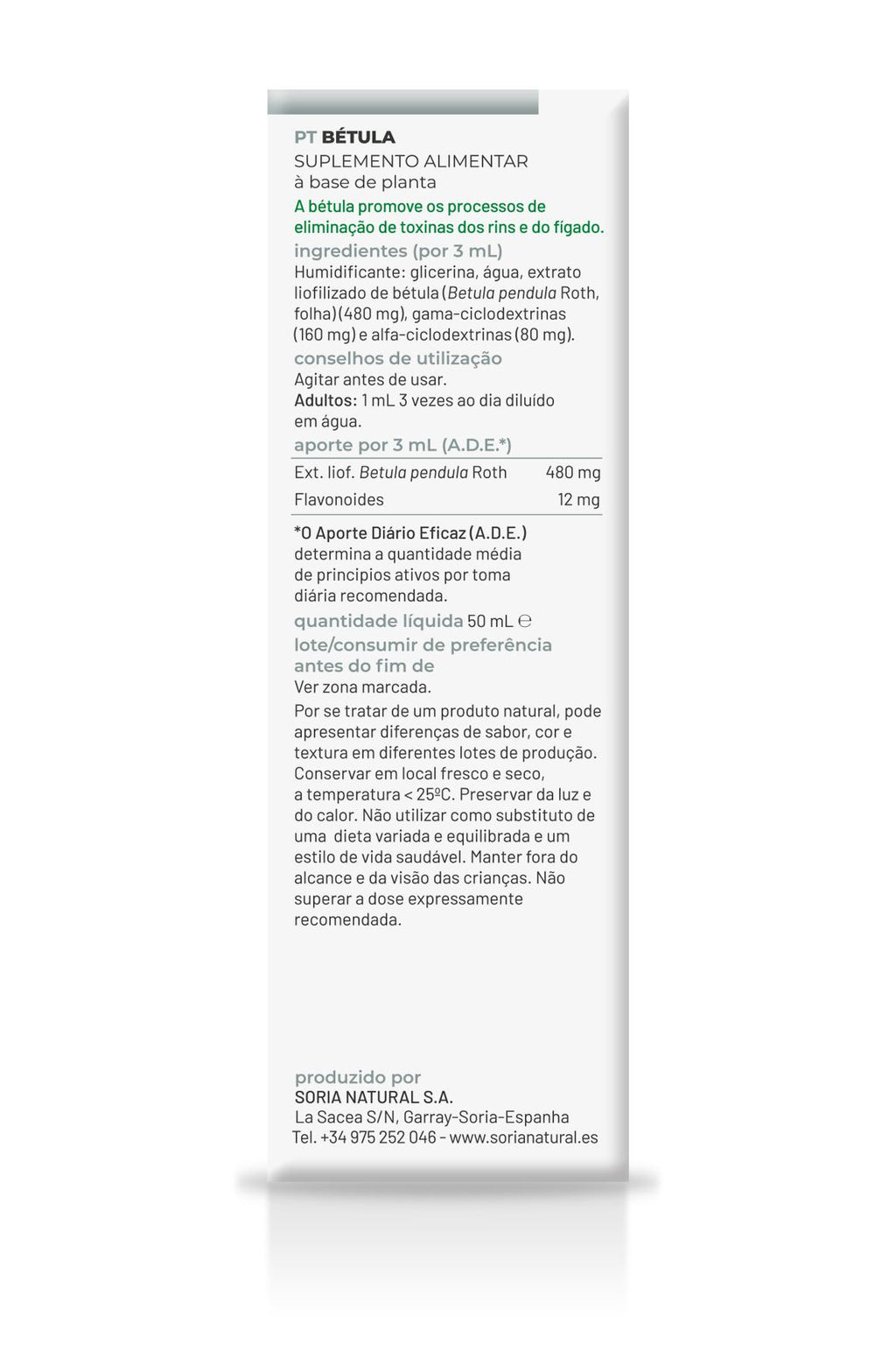 Abedul Extracto