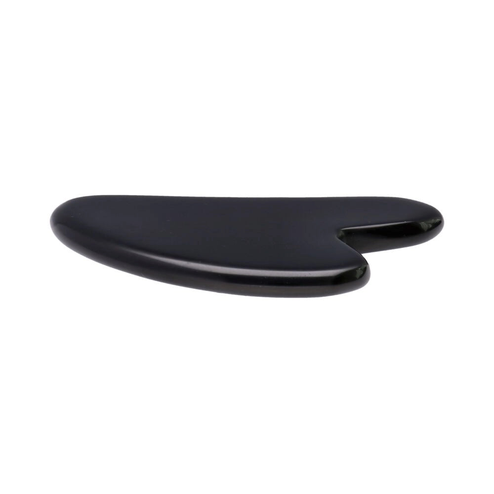 Masajeador Gua Sha de Obsidiana