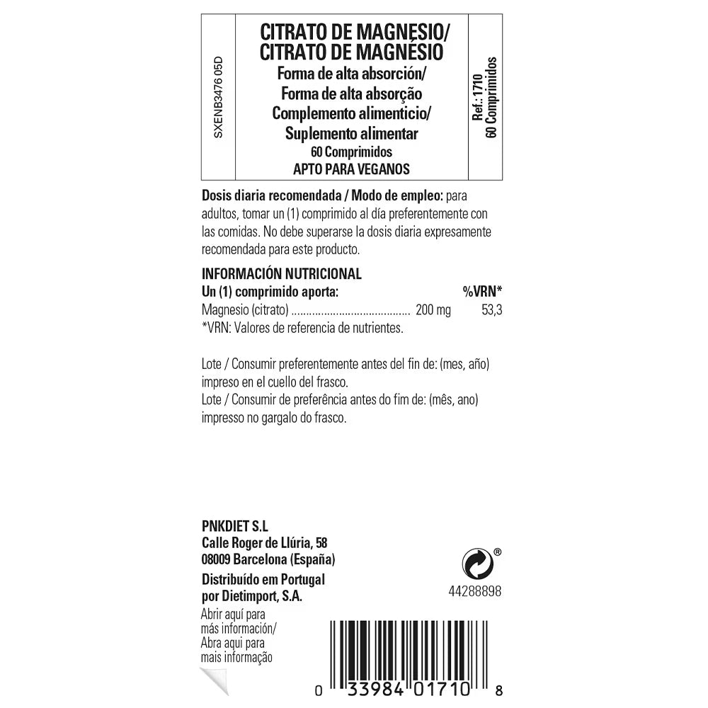 Citrato de magnesio