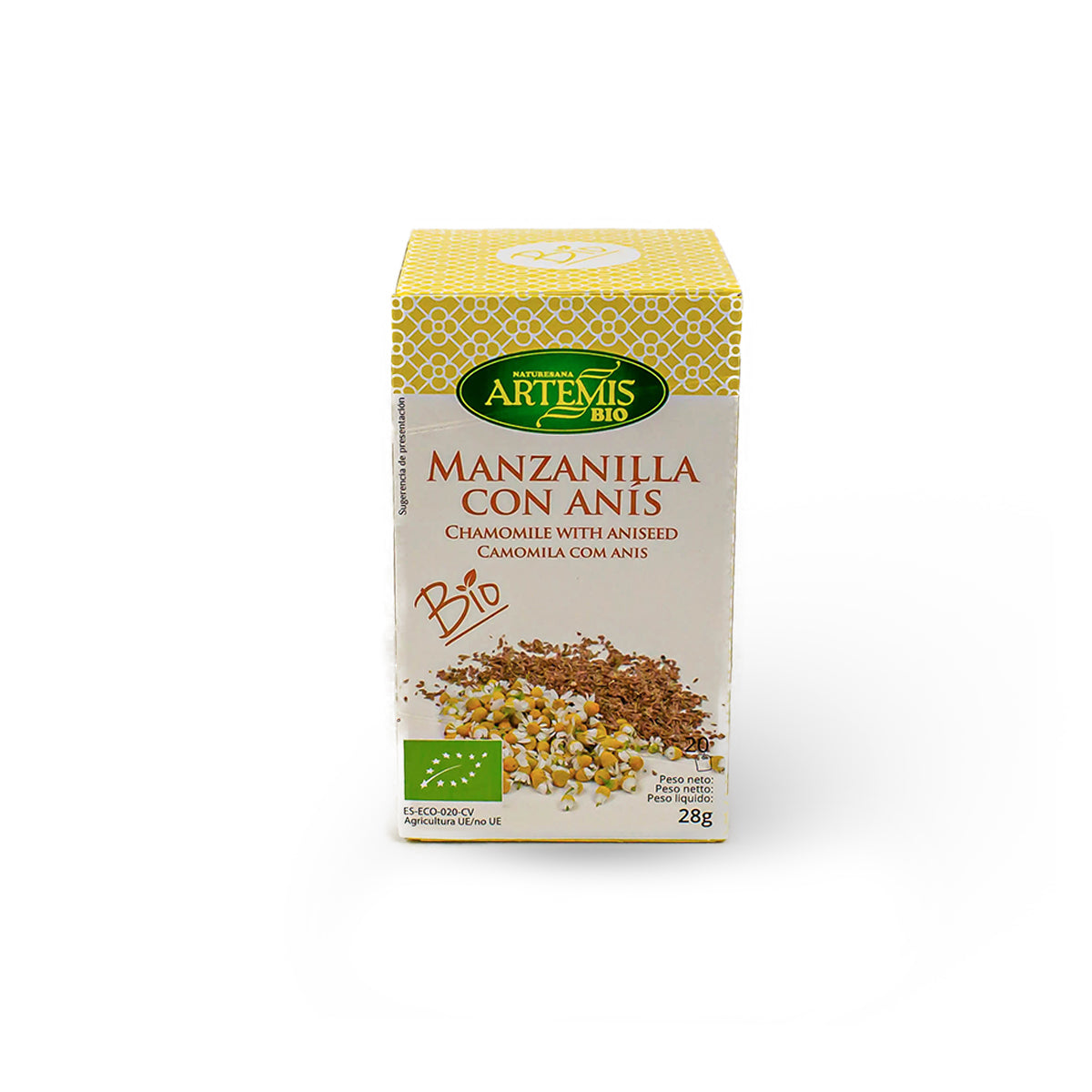 Manzanilla con anís ECO-BIO