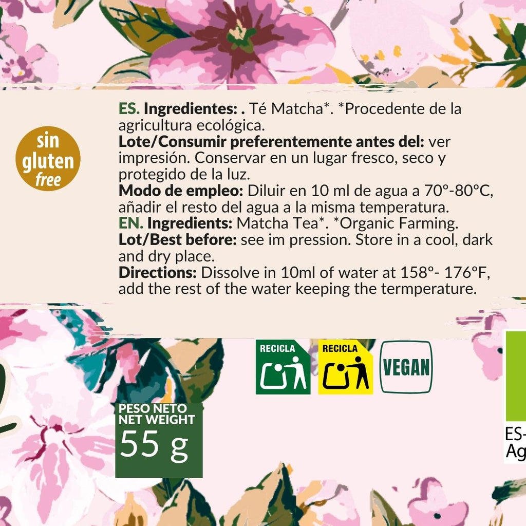 Té Matcha Japón ECO-BIO 55gr.
