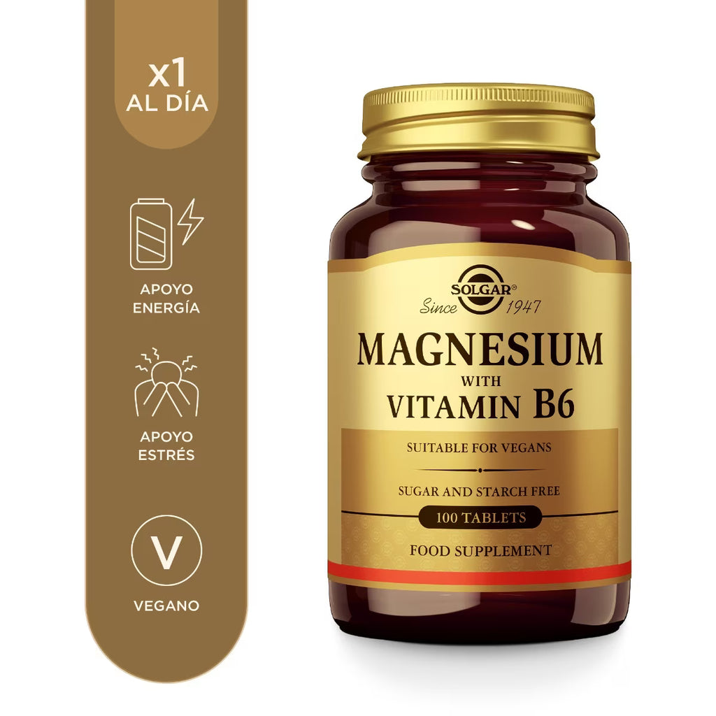 Magnesio con Vitamina B6