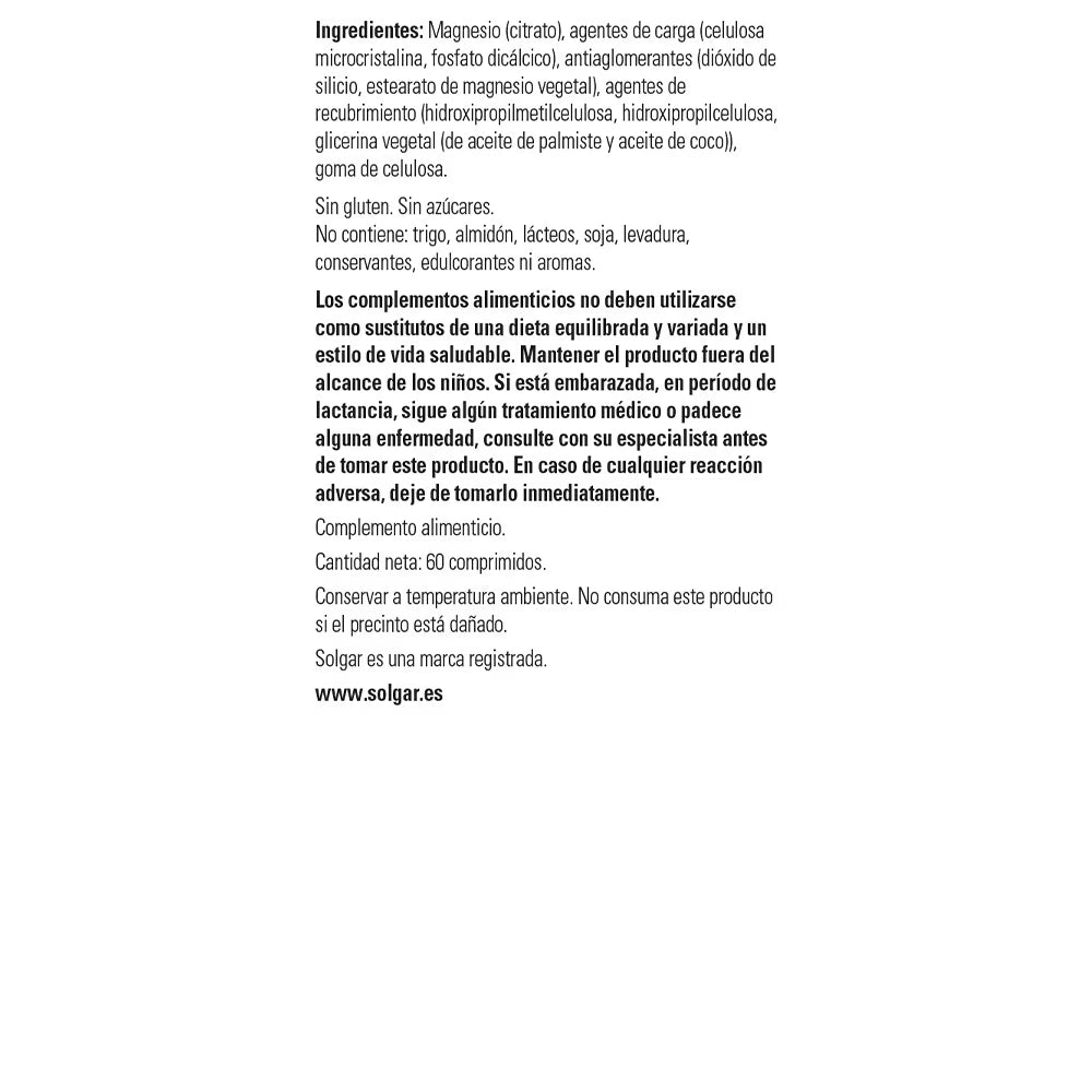 Citrato de magnesio