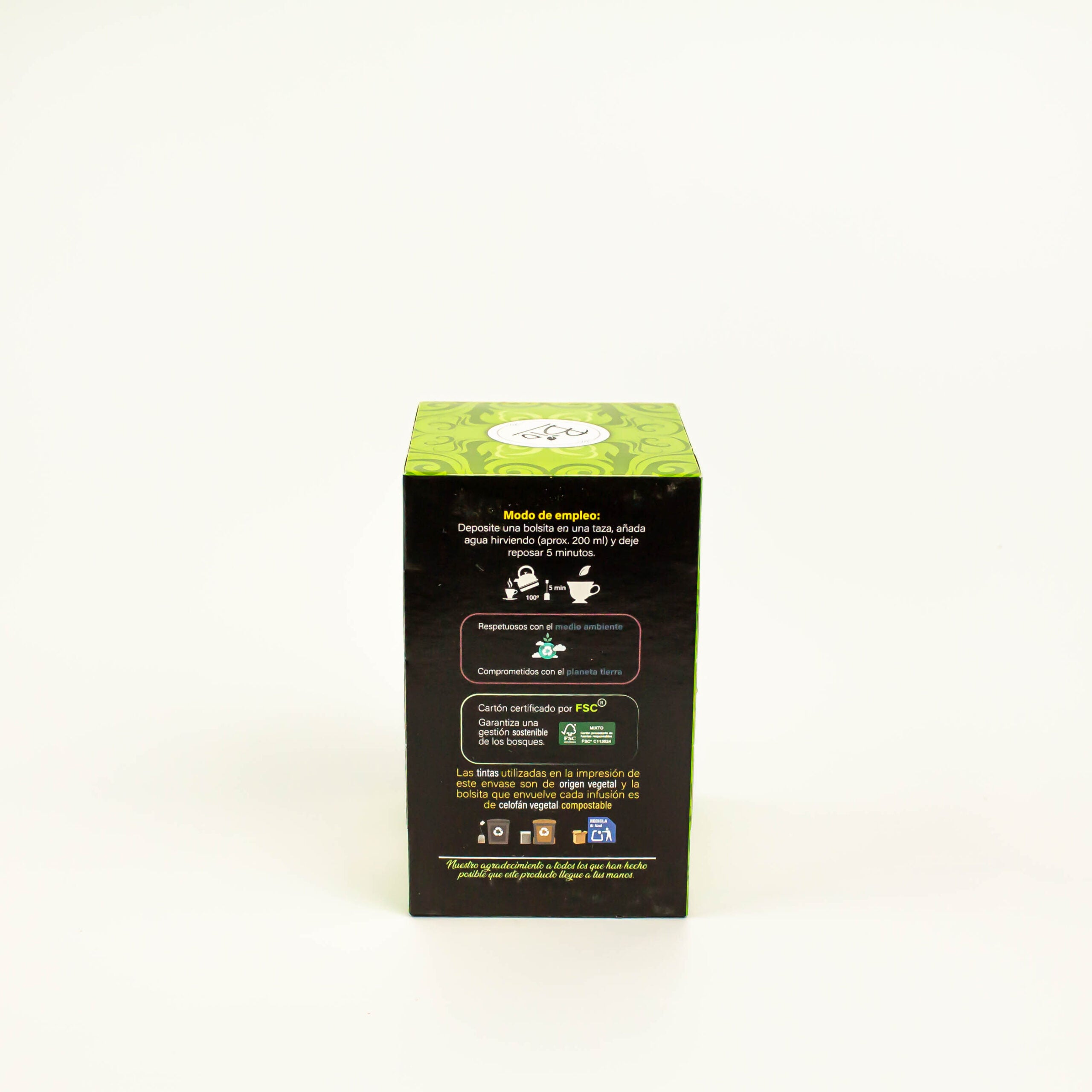 Té verde a la menta ECO-BIO