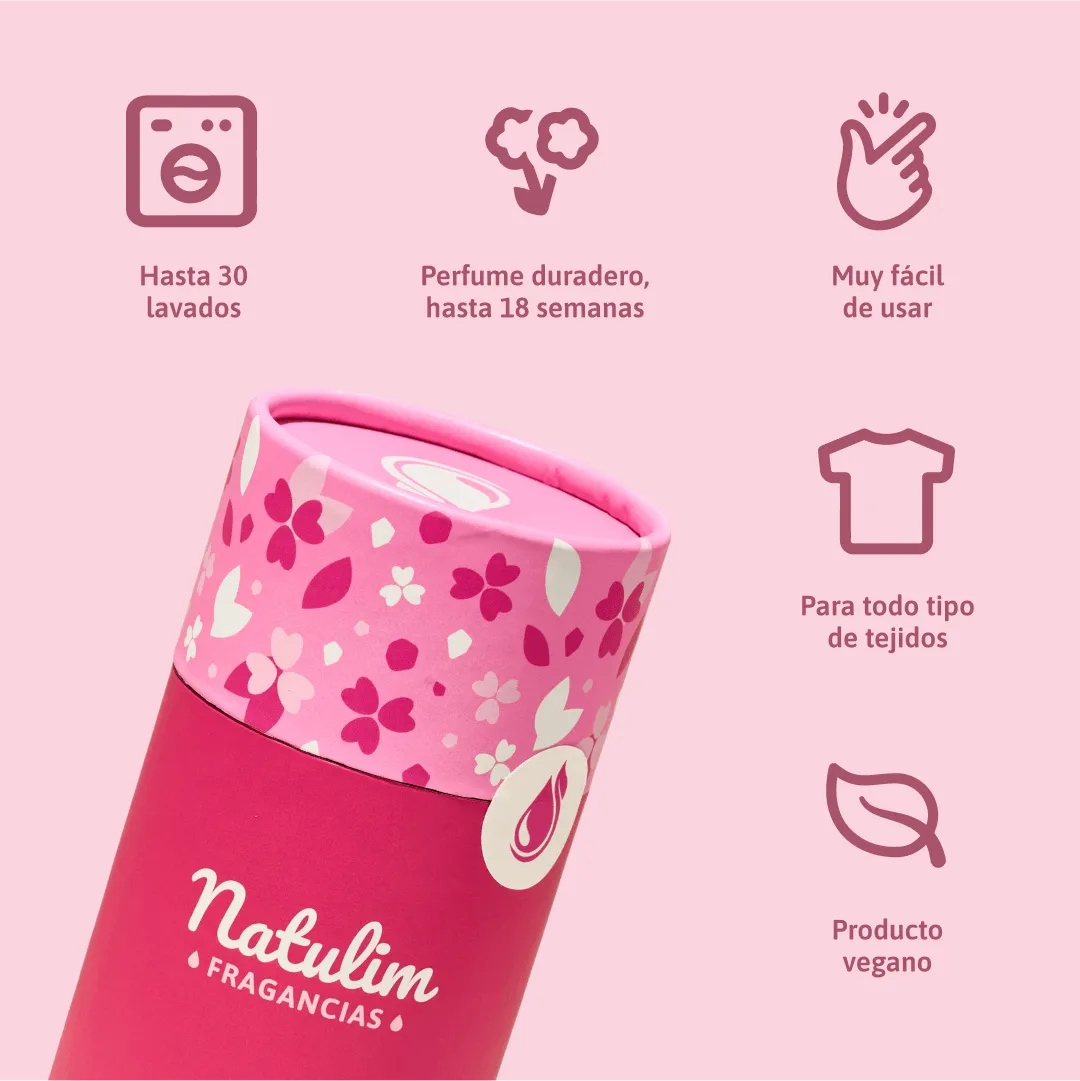 Perlas Perfume Floral Cilindro 30 Lavados - Floral