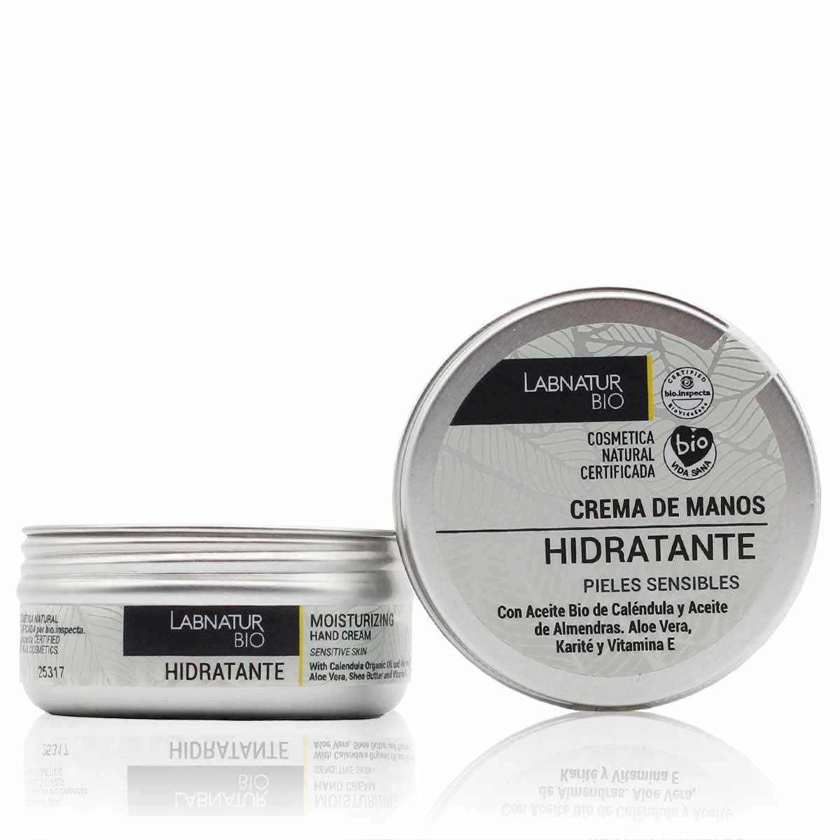 Crema de Manos Hidratante Pieles Sensibles 50ml Labnatur Bio
