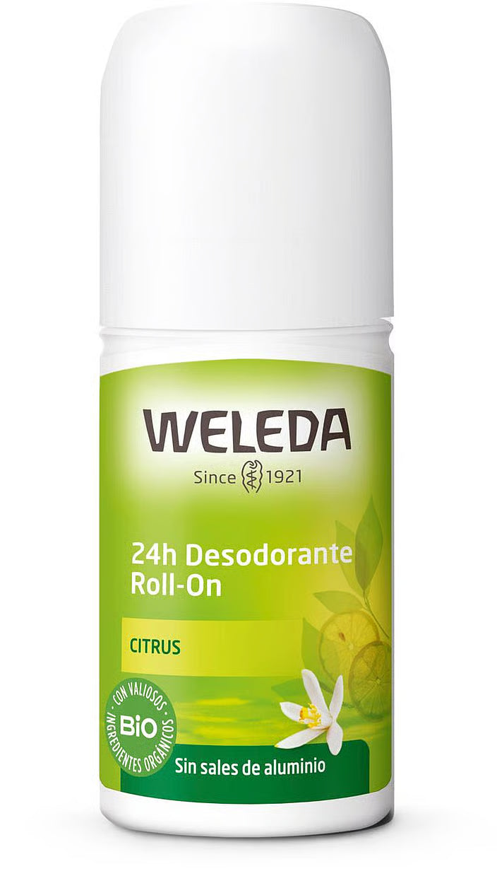 Desodorante Roll-On 24h de Citrus - WELEDA