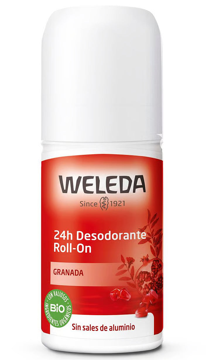 Desodorante Roll-On 24h de Granada - WELEDA