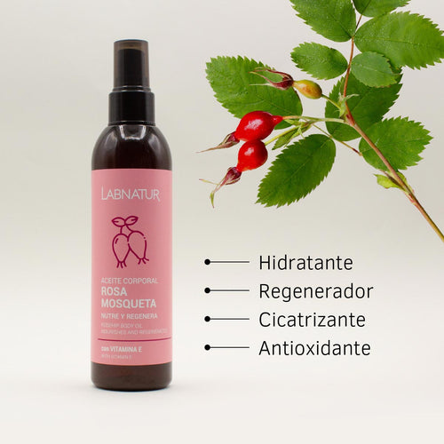 Aceite Corporal Rosa Mosqueta 200ml Labnatur