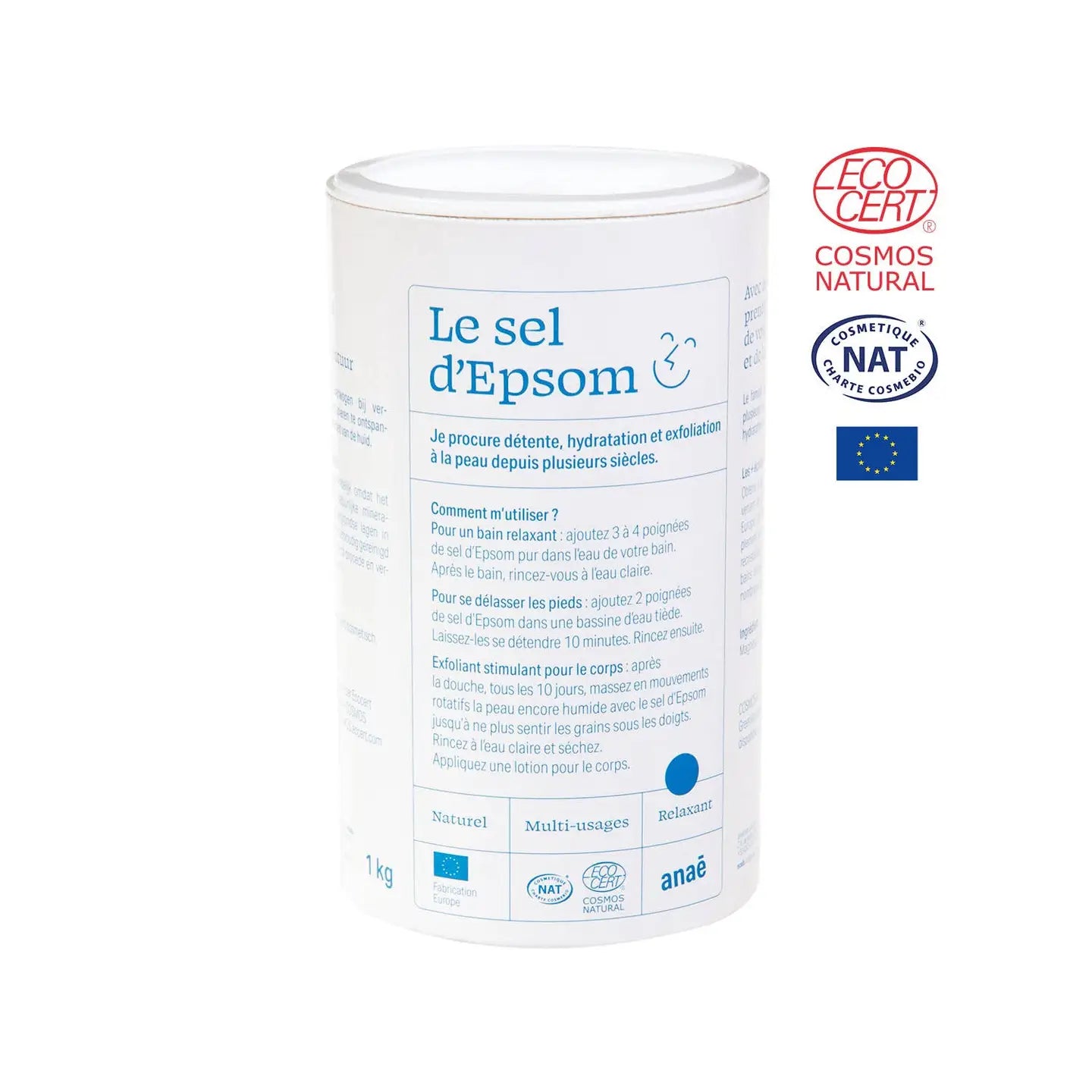 Sal de Epsom - 1Kg - Anaé