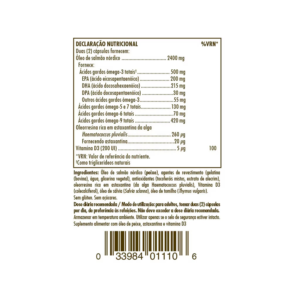 Full Spectrum Omega Salmon Oil® - 120 cápsulas blandas