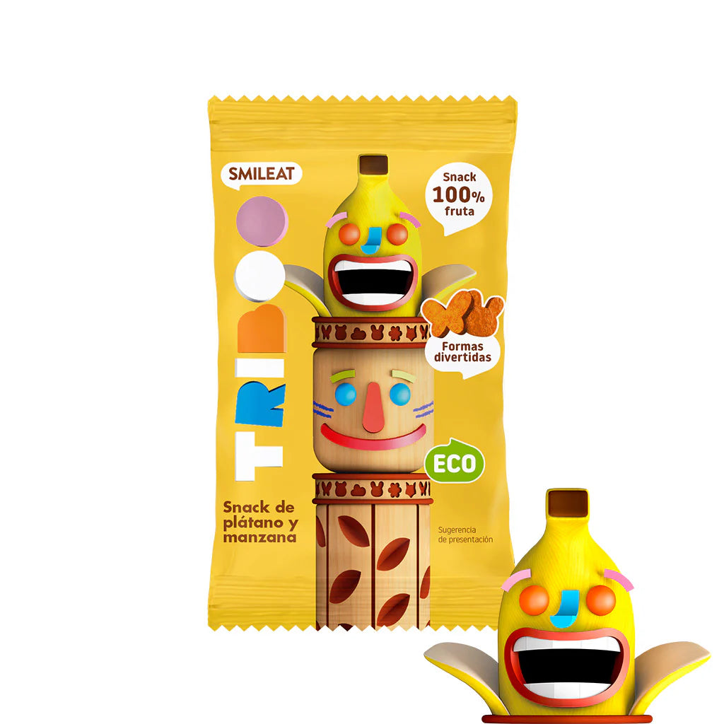Sminolas Platano y Manzana Eco 25gr.