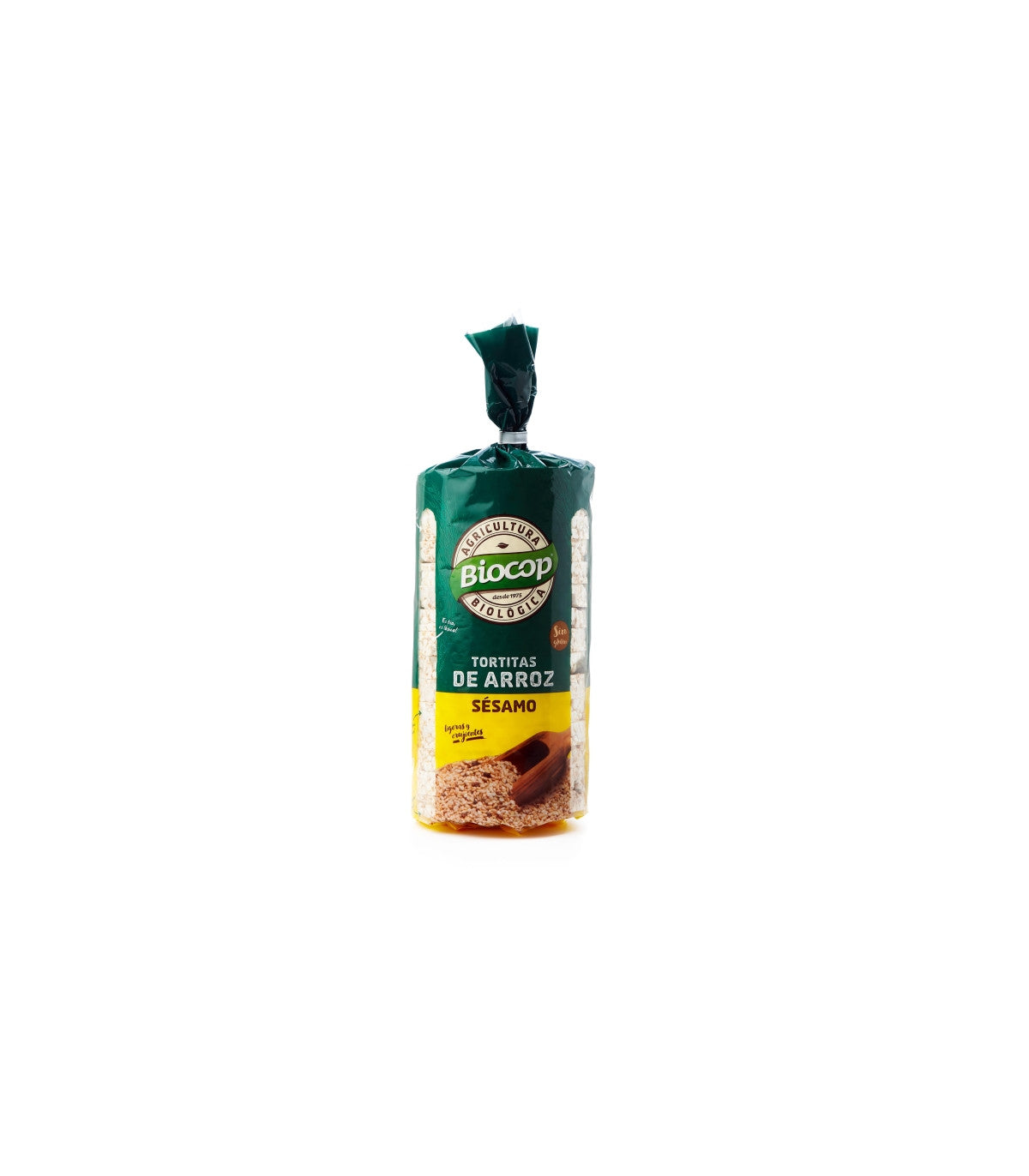 Tortitas de arroz con sésamo Biocop 200gr.