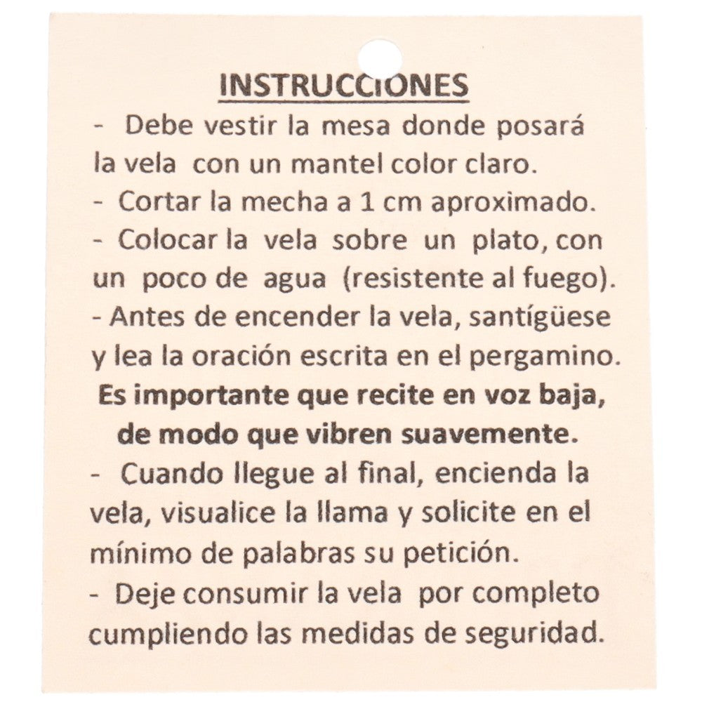 Vela artesanal con rosas - Love