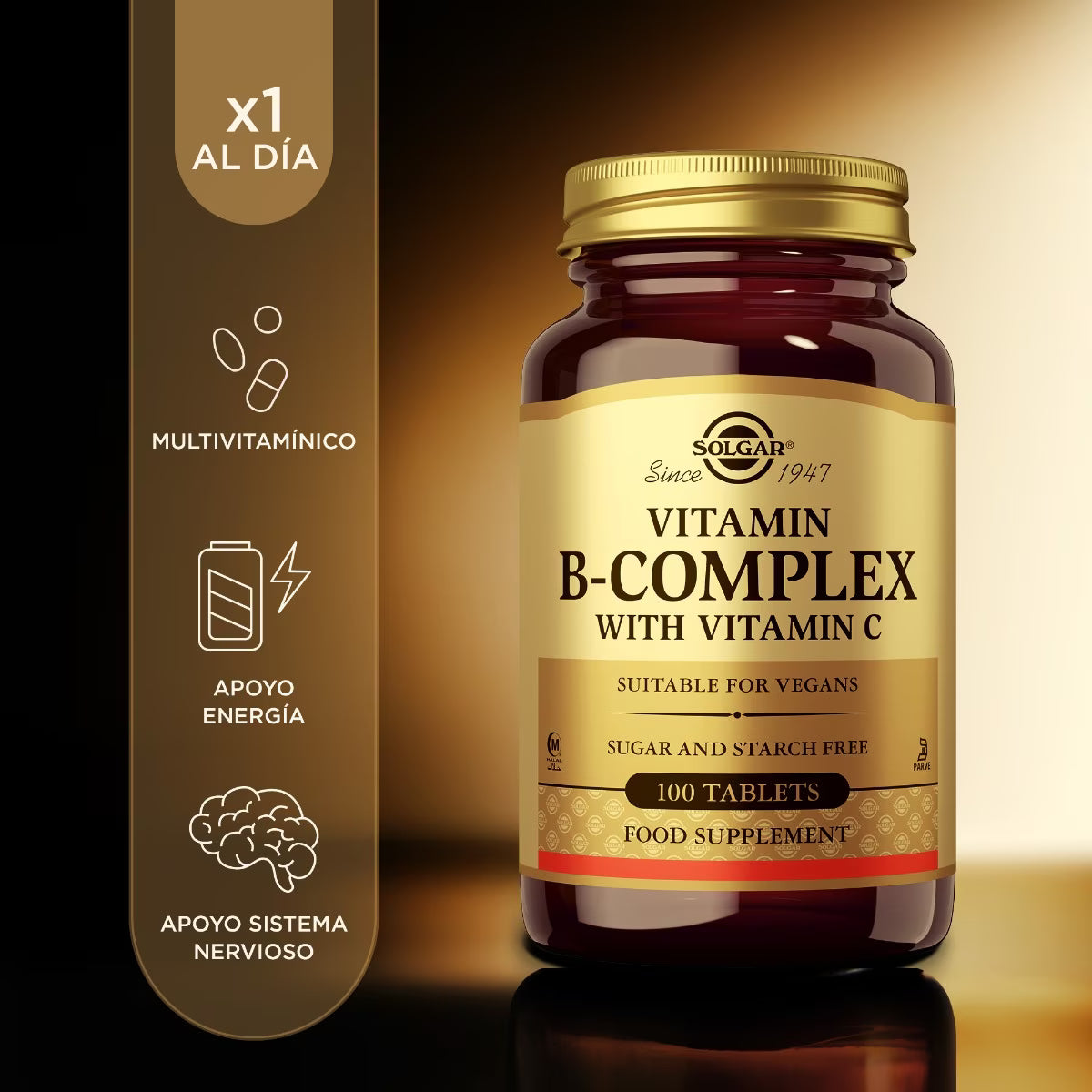 Vitamina B-complex con Vitamina C