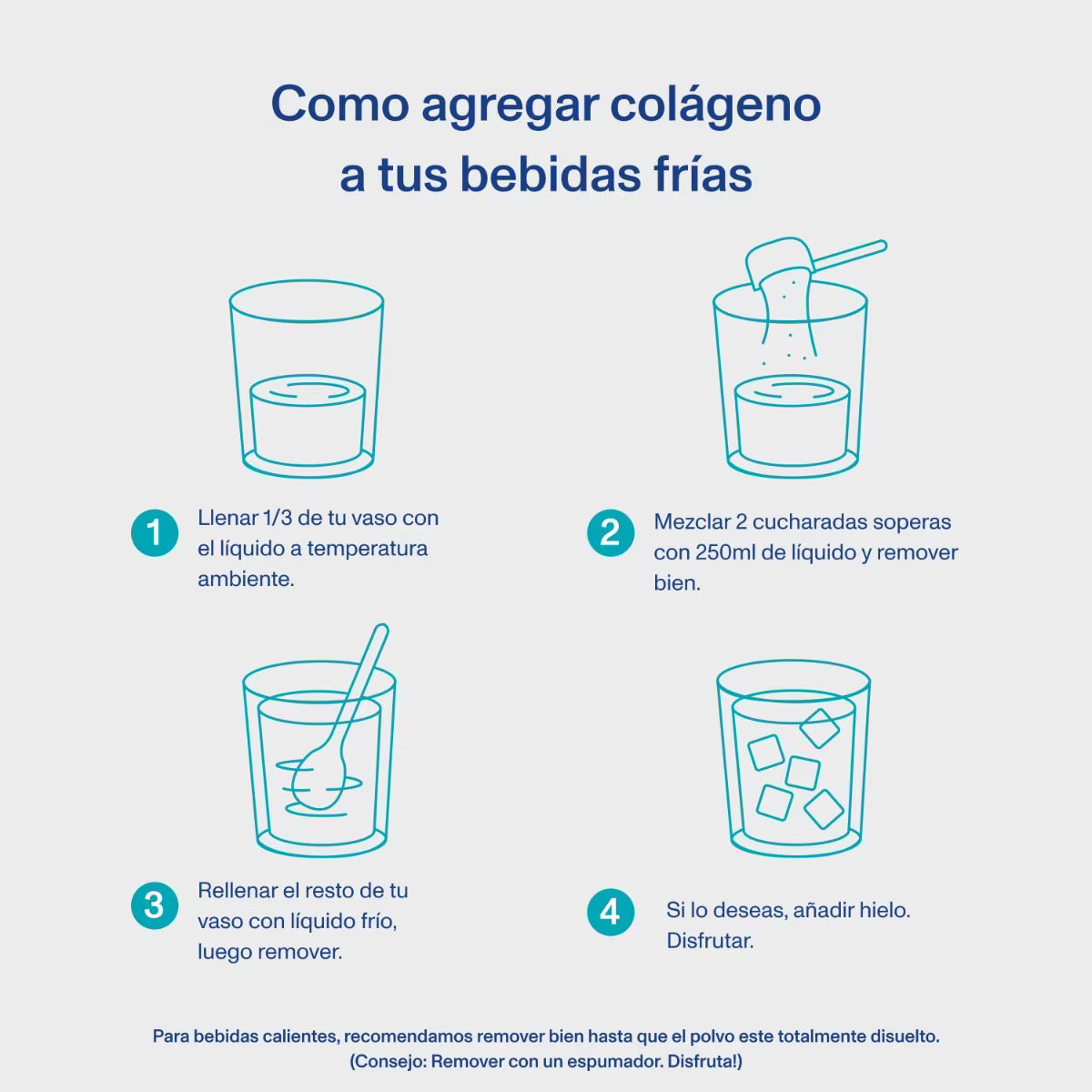 Péptidos de colágeno Marino neutro - 221g