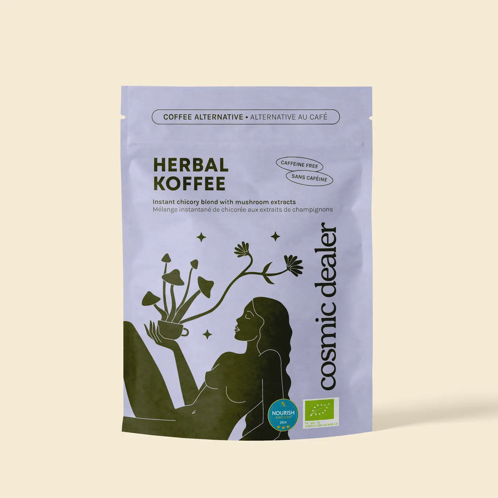 Herbal Koffee: Alternativa de café con adaptógenos y hongos