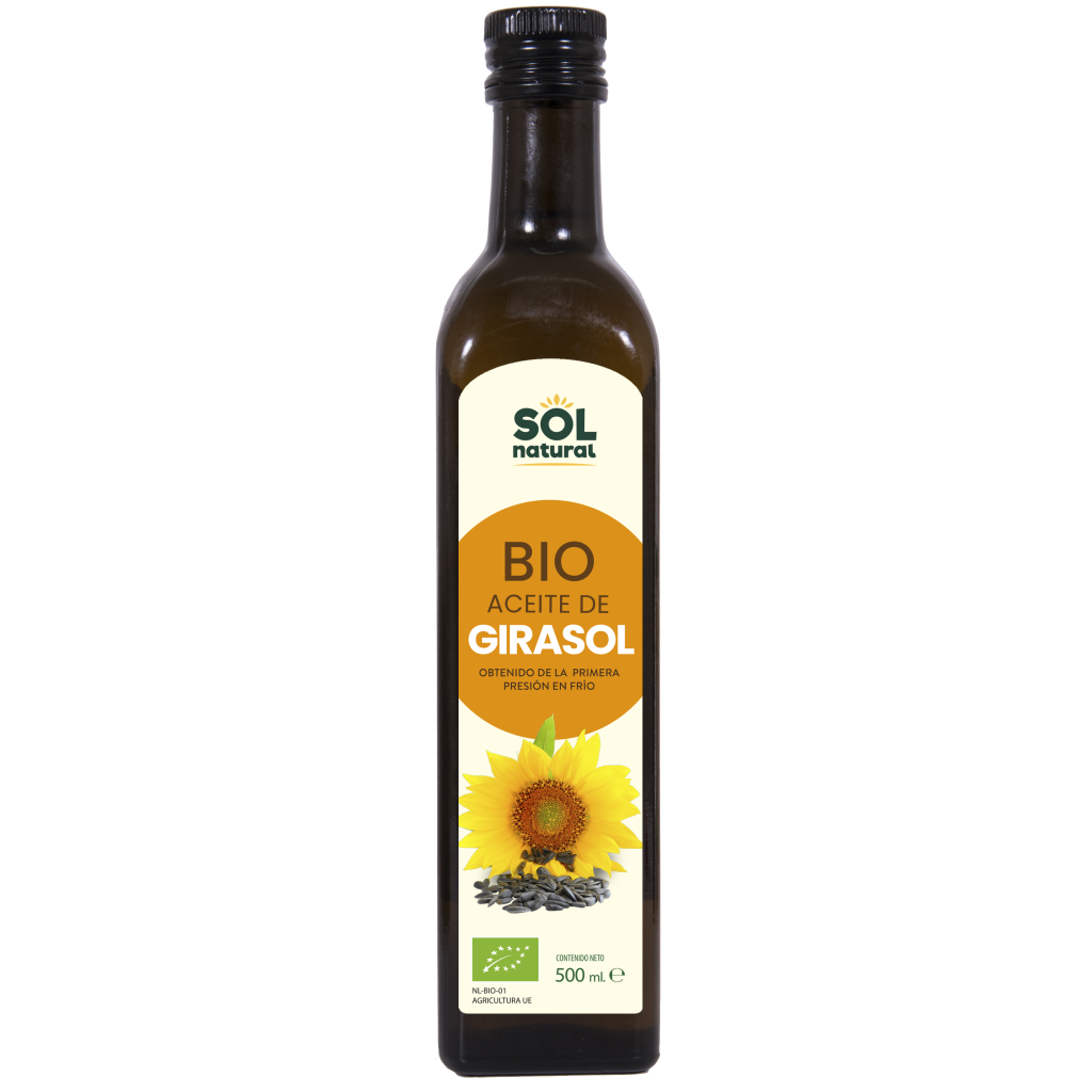 Aceite de girasol bio 500 ml